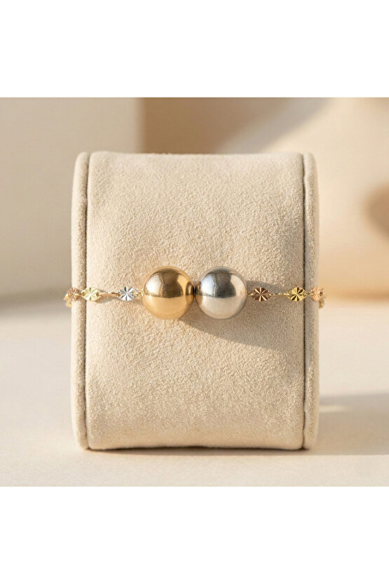 Çift Toplu Italyan Bileklik