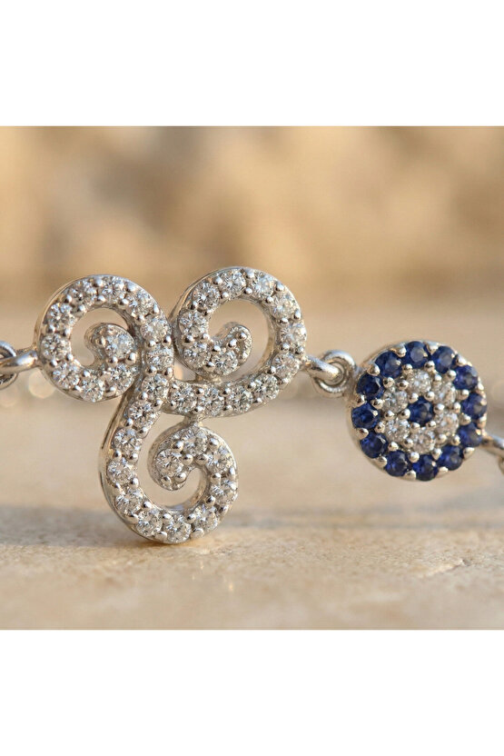 Taşlı Triskele Bileklik