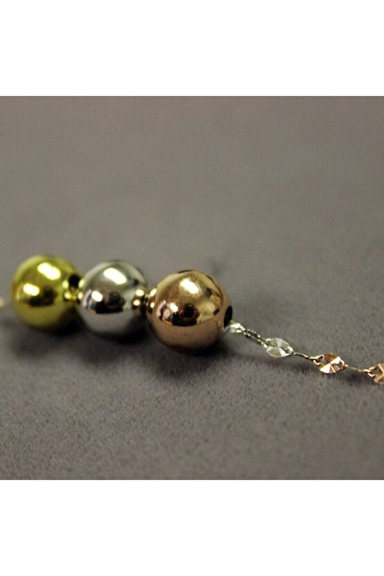 3 Renk Toplu Italyan Bileklik