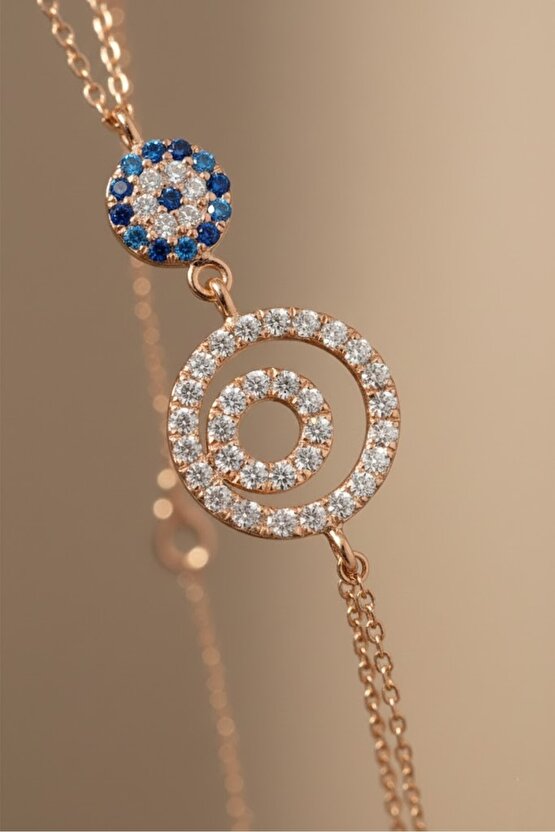 Taşlı Halka Bileklik