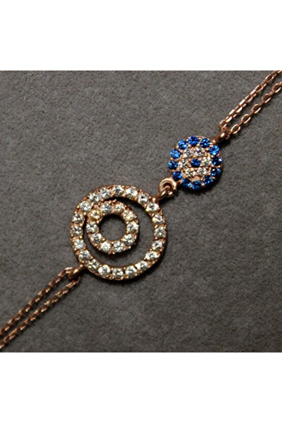 Taşlı Halka Bileklik