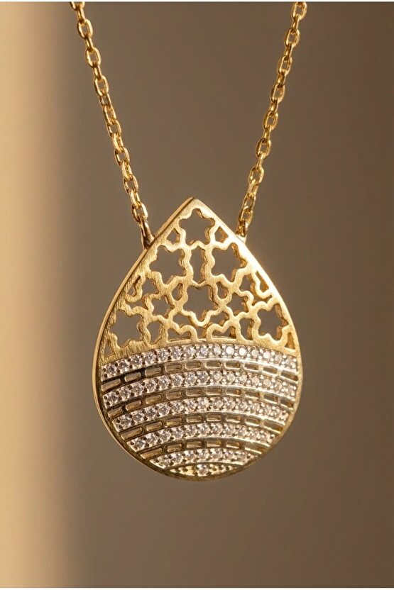 Osmanlı Yıldız Motifli Su Damlası