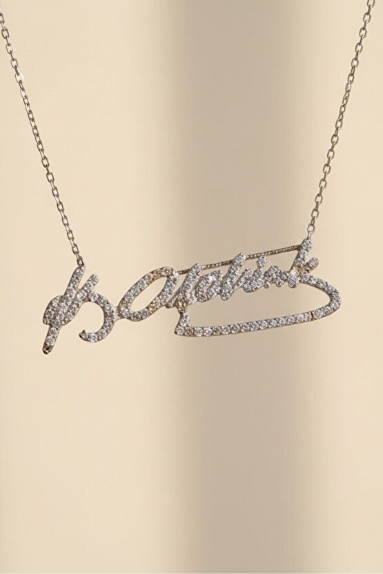 Kemal Atatürk Imza Kolye