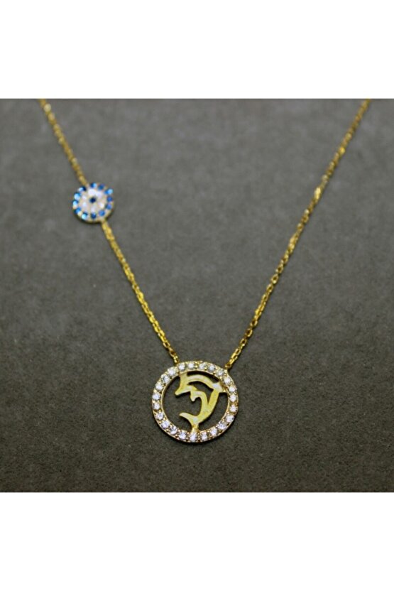 Halkalı Balık Kolye