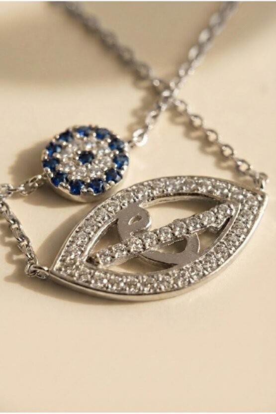 Göz Içinde Vav Kolye