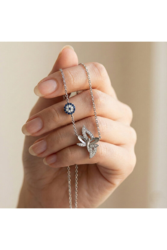 Yapraklı Yusufçuk Kolye