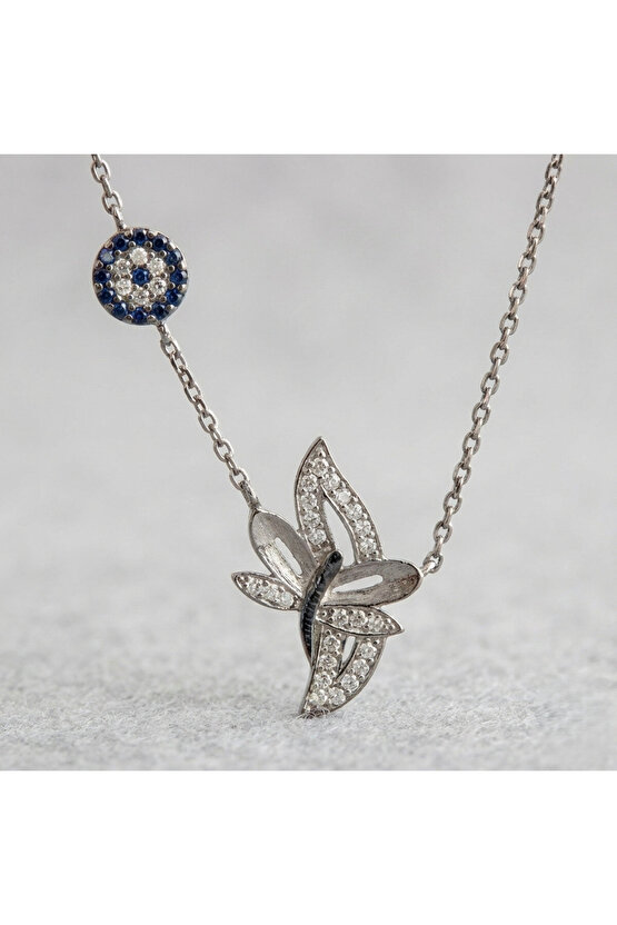 Yapraklı Yusufçuk Kolye