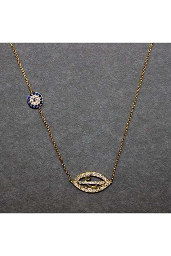 Göz Içinde Vav Kolye