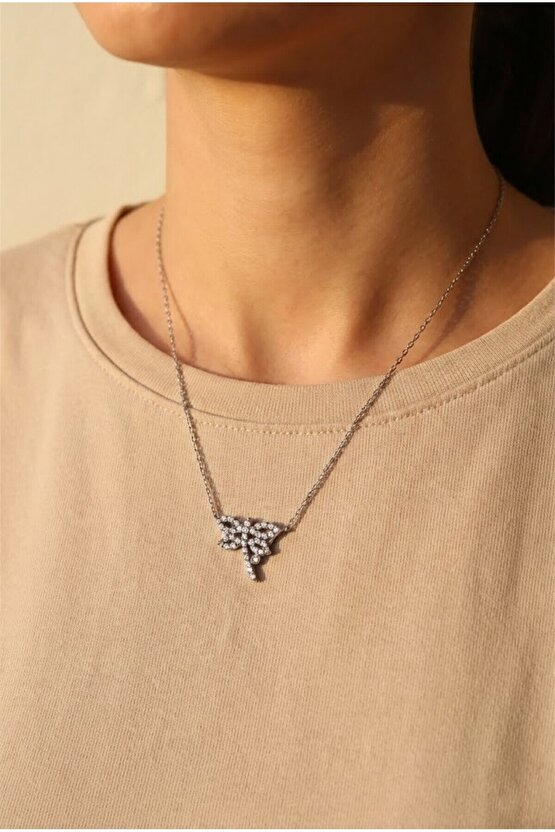 Taşlı Yusufçuk Kolye