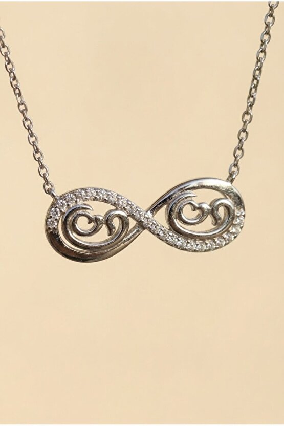 Vav Detaylı Sonsuzluk Kolye