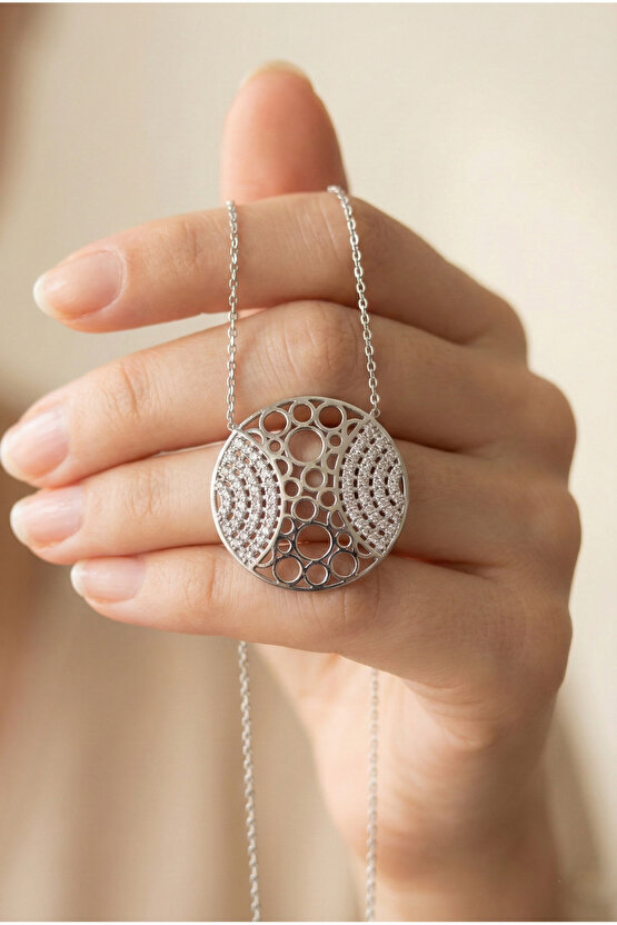 Osmanlı Motif Yuvarlak Kolye