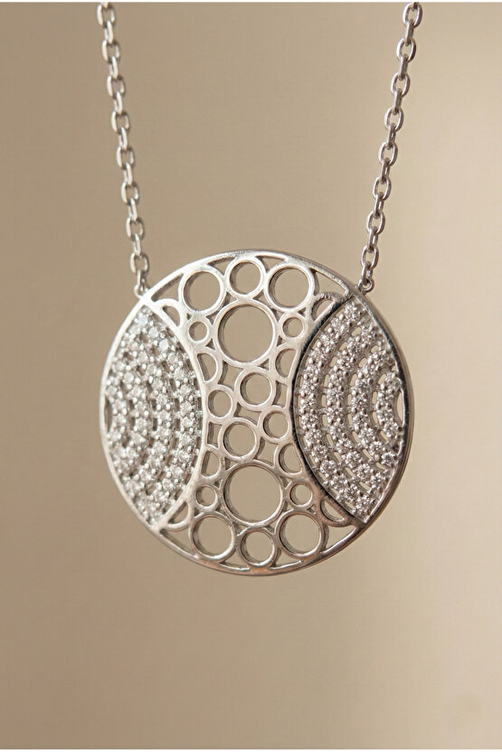 Osmanlı Motif Yuvarlak Kolye