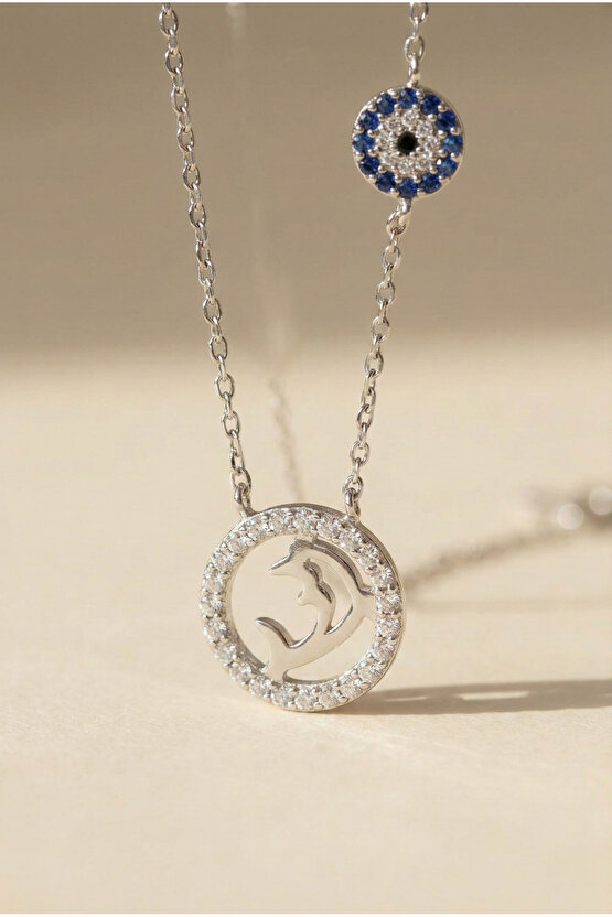 Halkalı Balık Kolye