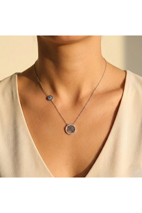 Taşlı Fatma Eli Kolye