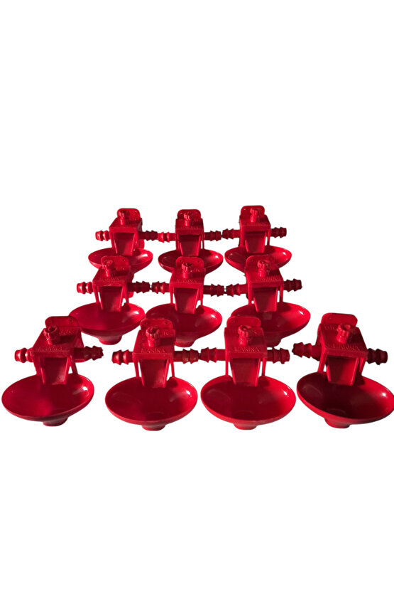 OTOMATİK TAVUK SULUK 10 ADET ÇANAK SULUK KUŞ BILDIRCIN KEKLİK TAVUK SULUK