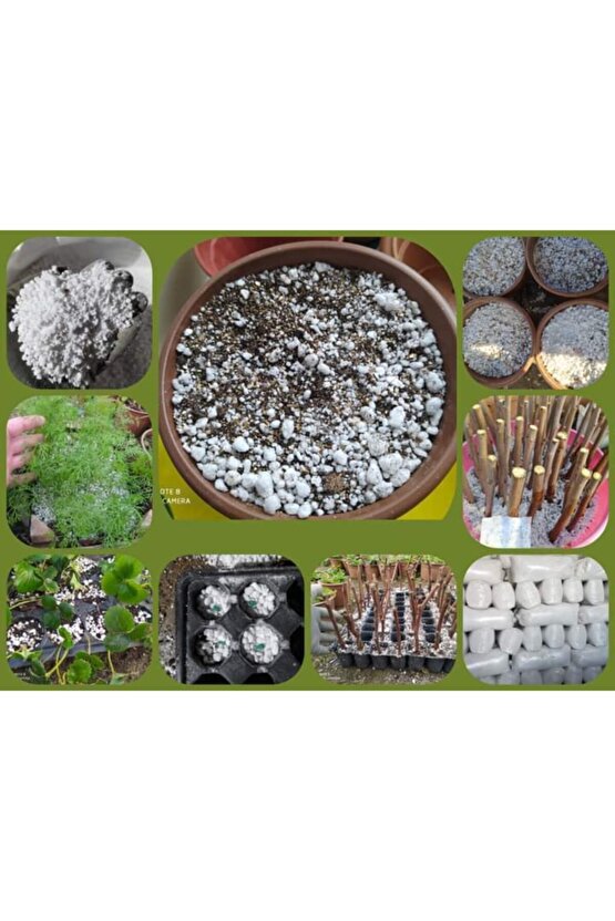 6 Litre Bitki Köklendirme Perliti Ve 50 Ml Bitki Köklendirme Hormonu