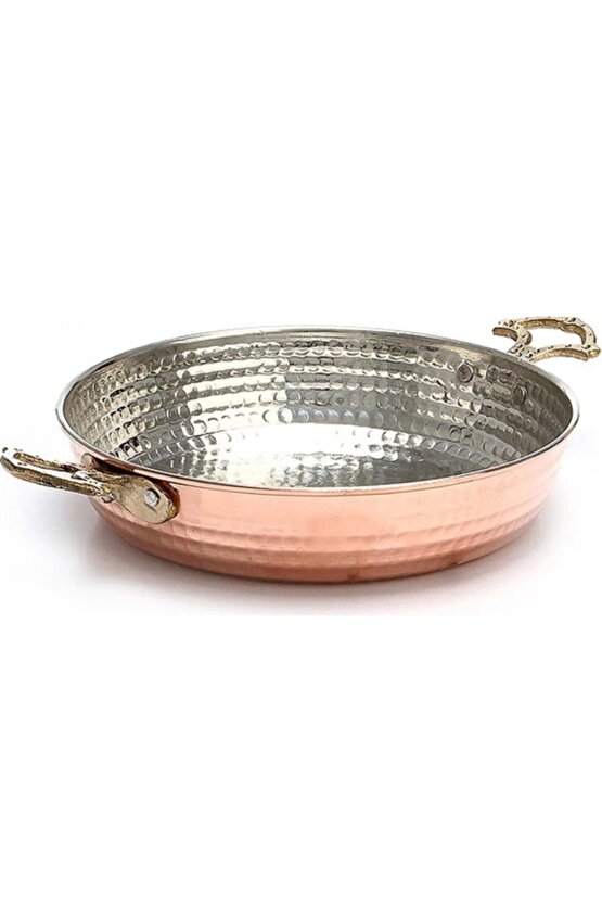 Bakır Yumurta Sahanı 18 Cm