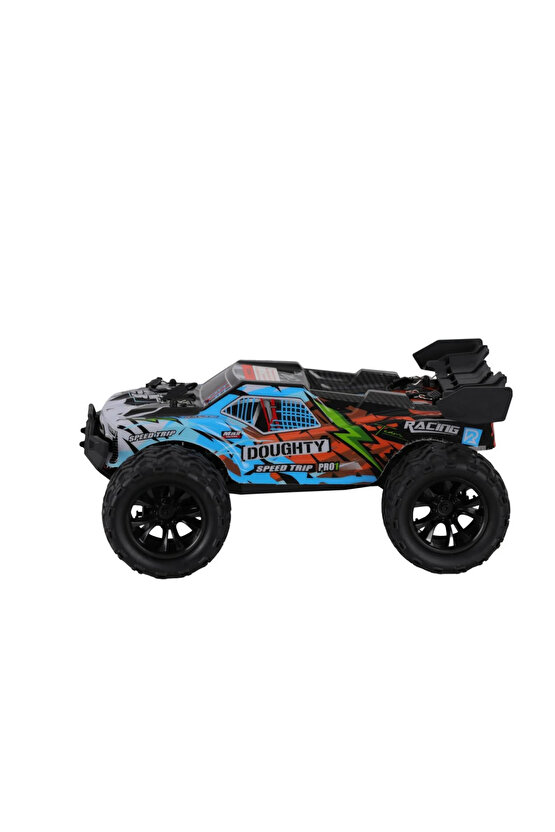 LED IŞIKLI 40 KM HIZ YAPAN 4X4 ELEKTRİKLİ RC ARABA YÜKSEK TEKER ROCK CRAWLER