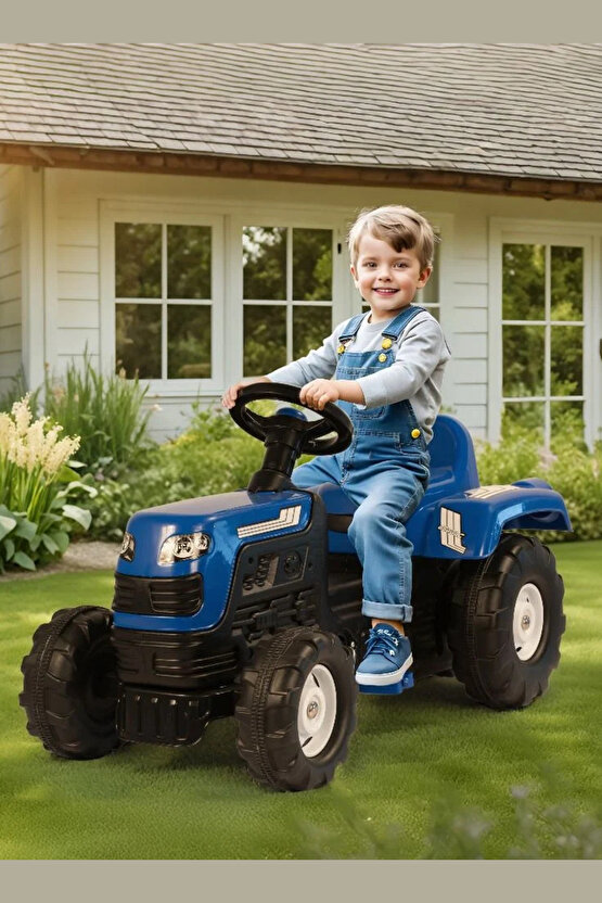 Oyuncak Ranchero Pedallı Kornalı Traktör İç ve Dış Mekana Uygun +3 Yaşa Uygun