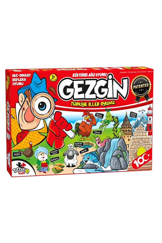 Gezgin Görsel Algı , Refleks , Hız Ve Dikkat Oyunu Aktivite Gelişim Kutu Oyunu