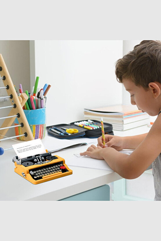 Oyuncak Daktilo 254 Parça Figür +6 Yaş ve Üzeri