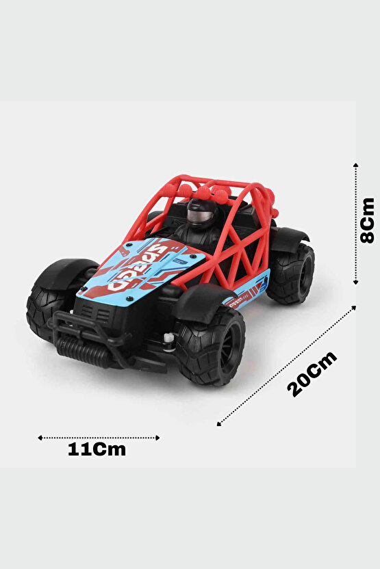 Oyuncak 2.4 Ghz Uzaktan Kumandalı Şarjlı Full Fonksiyon Off-Road Araba (Pil Hediyeli)