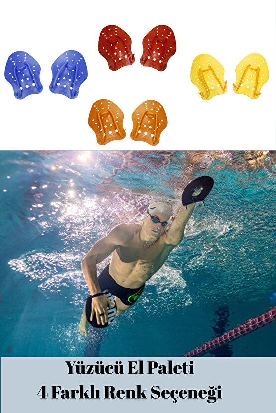 Ayarlanabilir Yüzücü Power El Paleti Taşıma Çantalı Deniz Ve Havuz Kullanımına Uygun