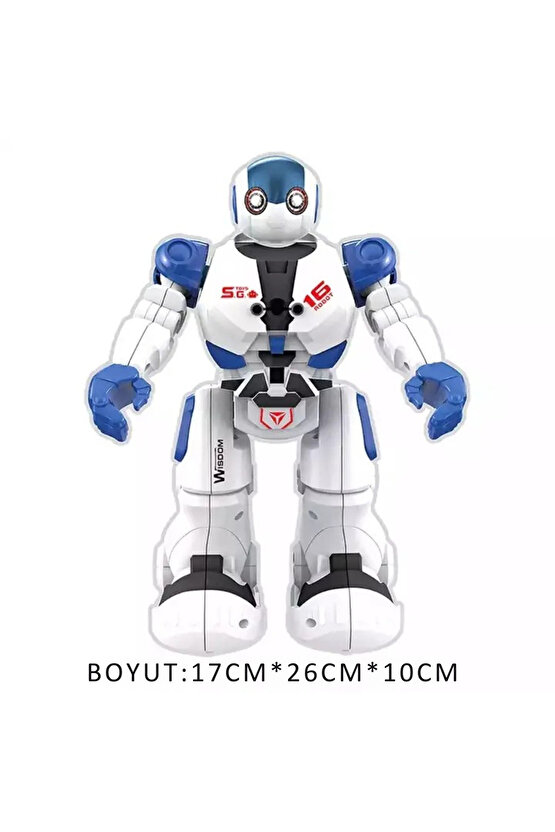 Uzaktan Kumandalı Full Fonksiyon Şarjlı Işıklı ,Sesli Dansçı İnteraktif Robot +3