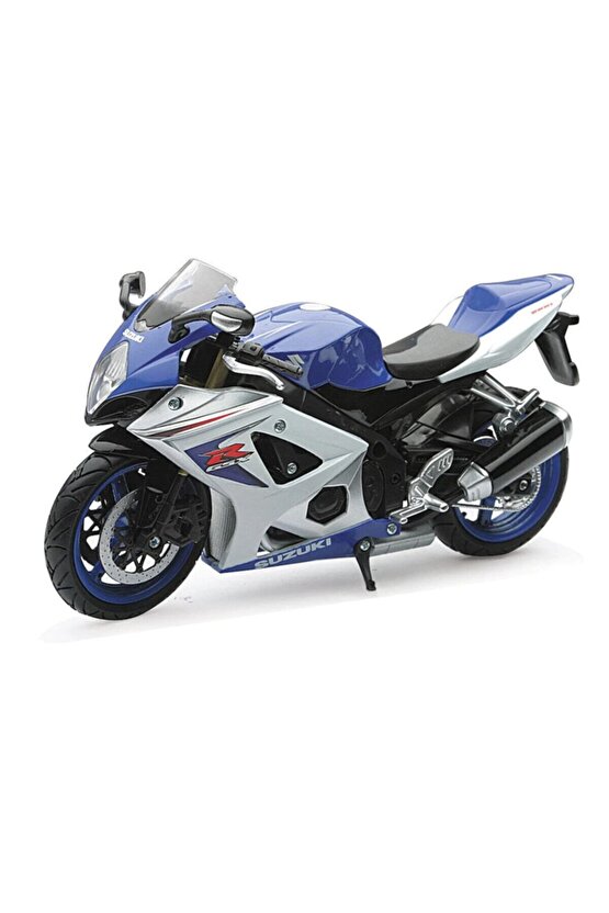 1:12 Suzuki Gsx-r1000 2008 Model Motor Oyuncak Motor Suzuki Orijinal Scntoys