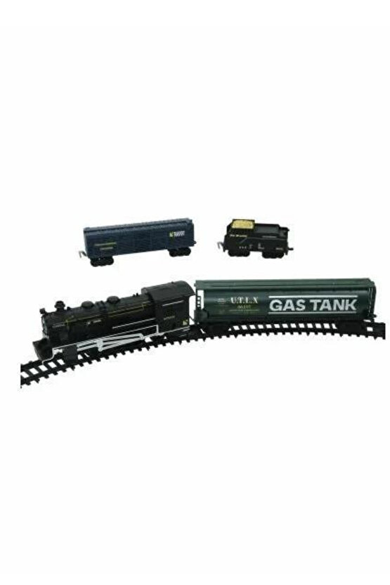 Oyuncak 18 Parça Sesli Ve Işıklı Tren Classic Tren Seti