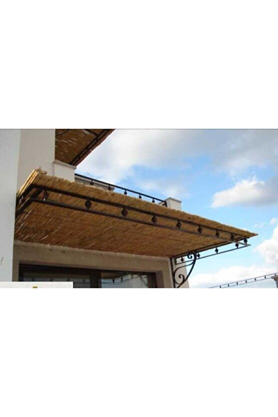 Kamış Hasır Bambu Çit 1m X 3m