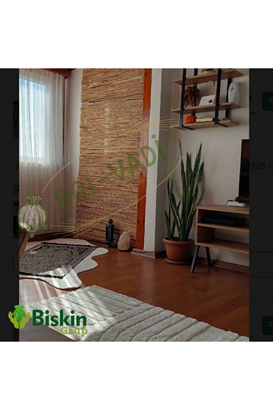 Natural 50CM X 250CM Bambu Kamış Hasır Çit Dekoratif Bahçe Balkon ve Duvar Çiti Reed Fence