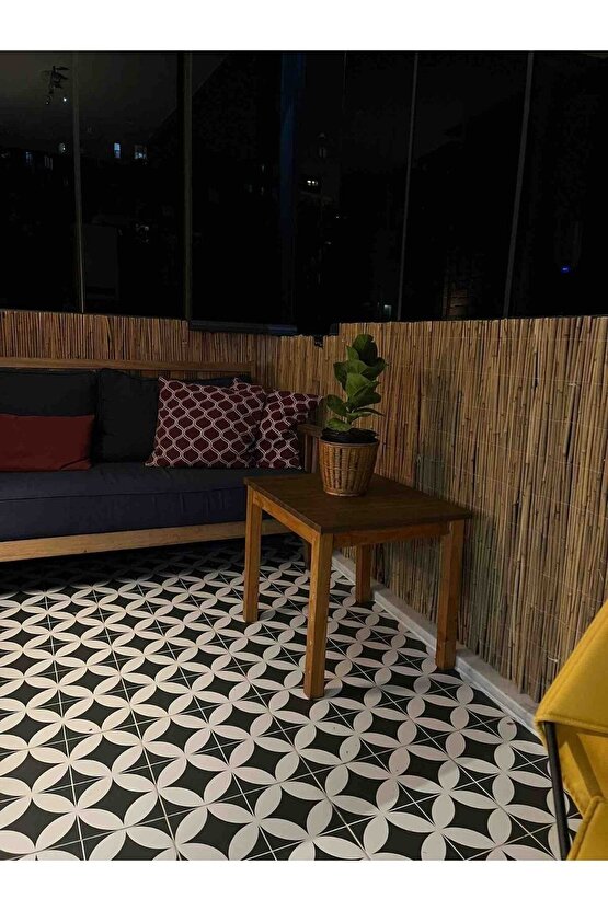 Doğal Kamış Hasır Balkon Çiti 1 M X 2,5 Metre