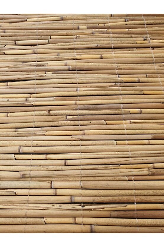 80cmx4.5m Doğal Bambu -bahçe Çiti - Gölgelik Hasır -tavan Dekorasyon