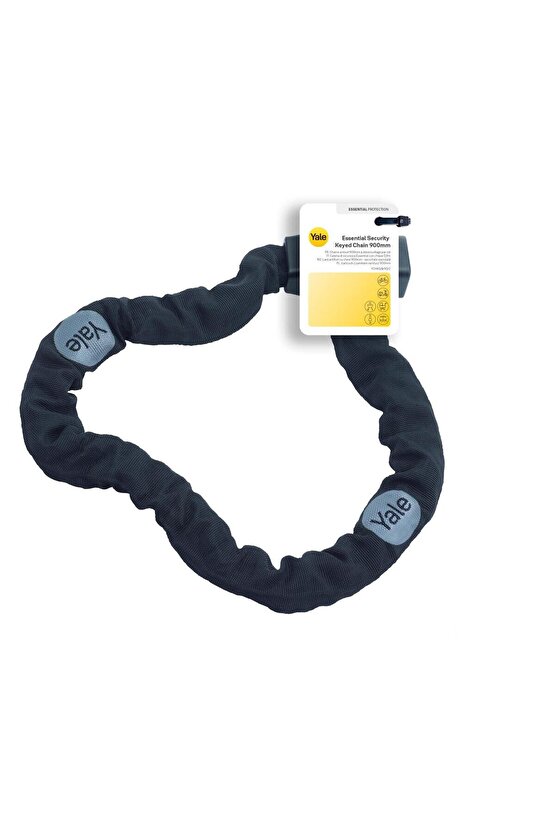 Essential Zincirli Bisiklet Kilidi 900mm  Anahtarlı YCHK08902