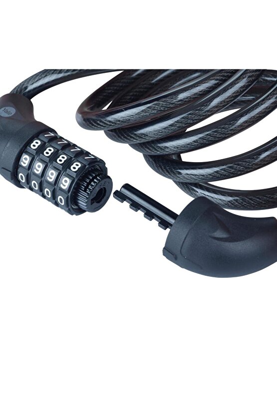 Essential Kablolu Bisiklet Kilidi  1800mm  Şifreli YCC0101802