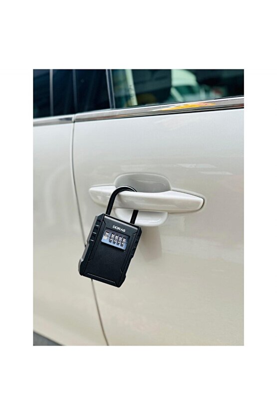 Şifreli Askı Kelepçeli Anahtar Kutusu