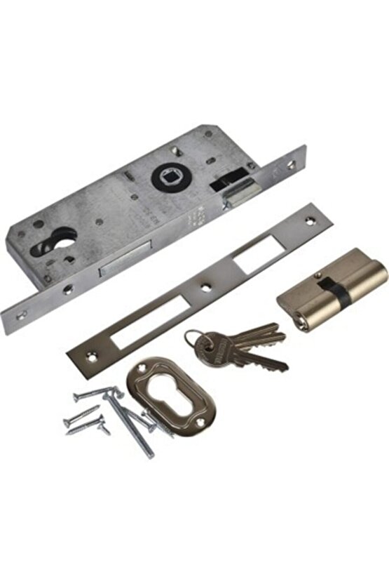 Silindirli Gömme Kilit 40mm