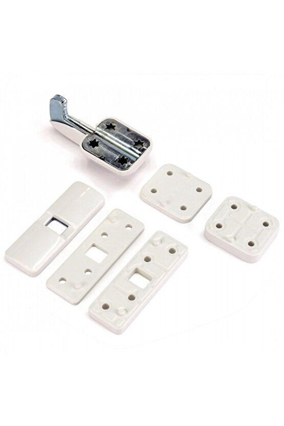 Lüks Emniyet Kancası Emk 02 Beyaz