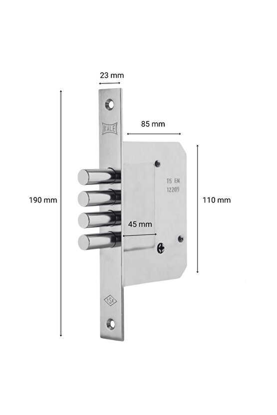 189 4m F Emniyet Kilidi Fiam 52mm-nikel
