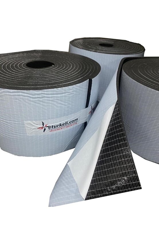 Kauçuk Bant Oto Ses Yalıtımı 6mm Kendinden Yapışkanlı 15 Cm X 10 Metre