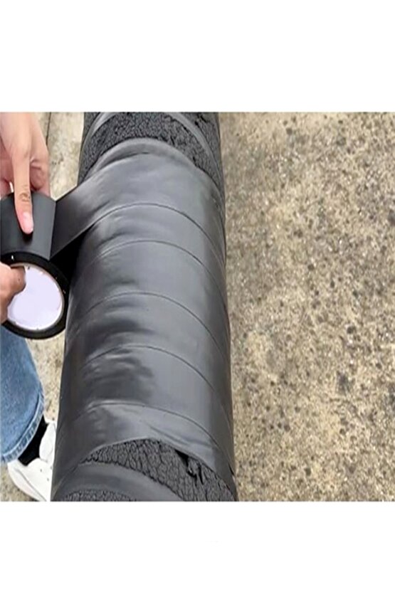 Siyah Pvc Bant 6 Adet 5cmx25m Izolasyon Bandı 50mm