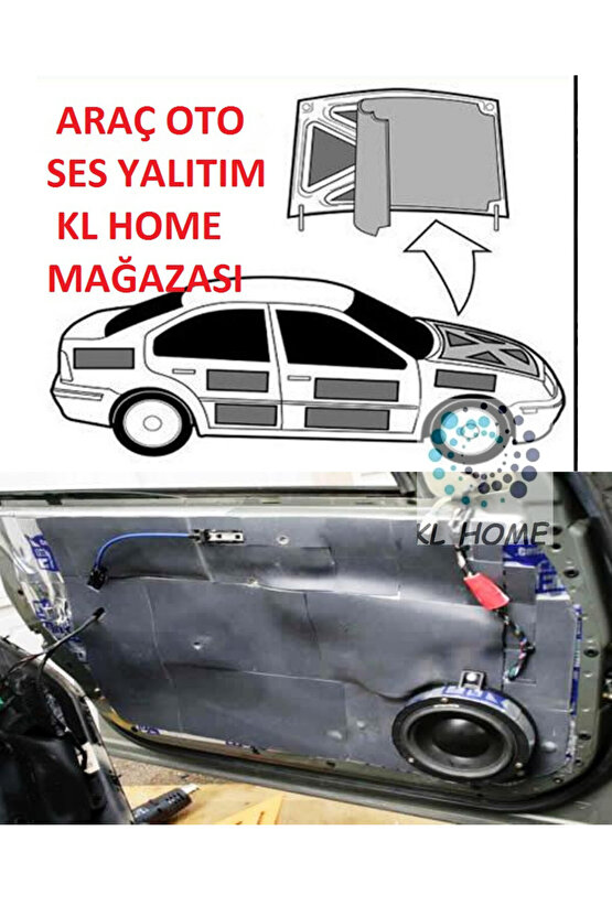 9mm 60*100cm Yapışkanlı Yalıtım Oto Karavan Ev Akustik Kauçuk Sıcak soğuk Yalıtım