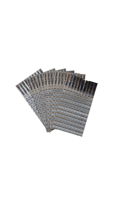 54-104 C Reatec Geri Dönüşümsüz Sıcaklık Ölçüm Etiketi (10lu Paket)