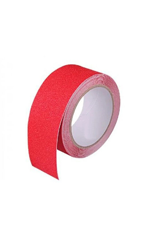 Merdiven Ve Zemin Kaydırmaz Kaymaz Bant 50mmx25mt Kırmızı