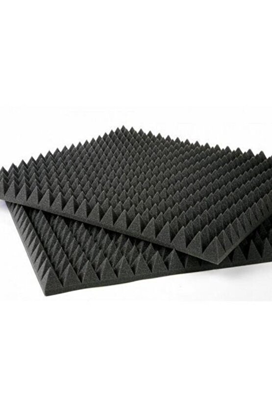 50mm Yanmaz Akustik Piramit Sünger 50dns 100cm X 100cm (1m²)