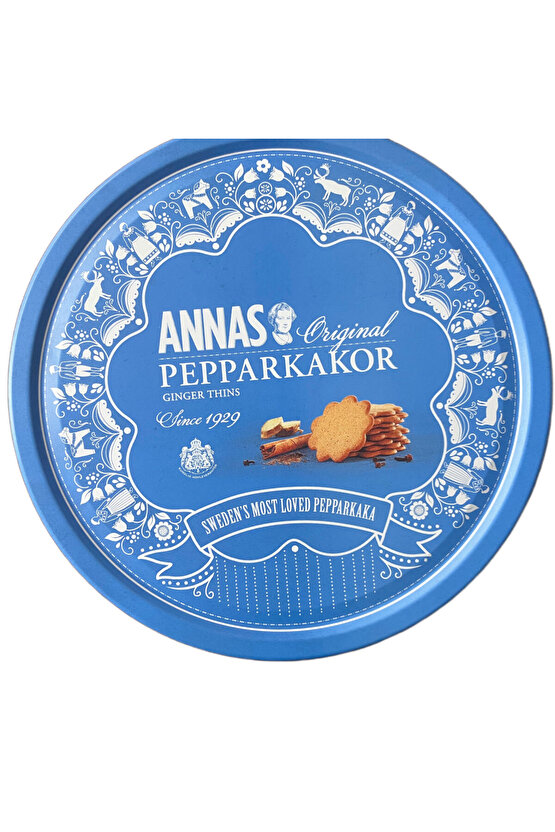 ANNAS İsveç;in dünyaca ünlü zencefilli ve tarçınlı kurabiyesi