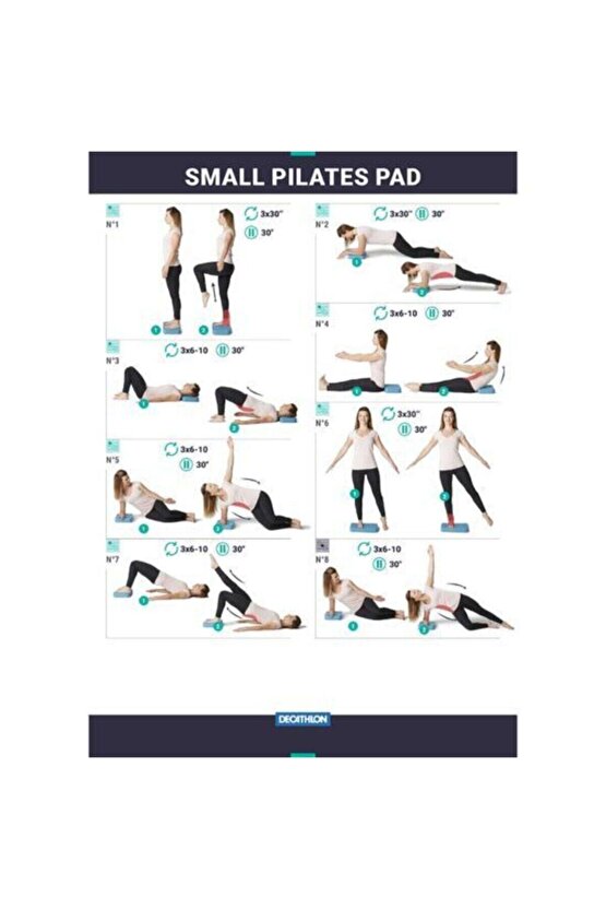 Dikdörtgen Denge Pedi Balance Pad 50 X 40 X 6 Cm SPORCU AYAK BİLEK ÇALIŞTIRMA