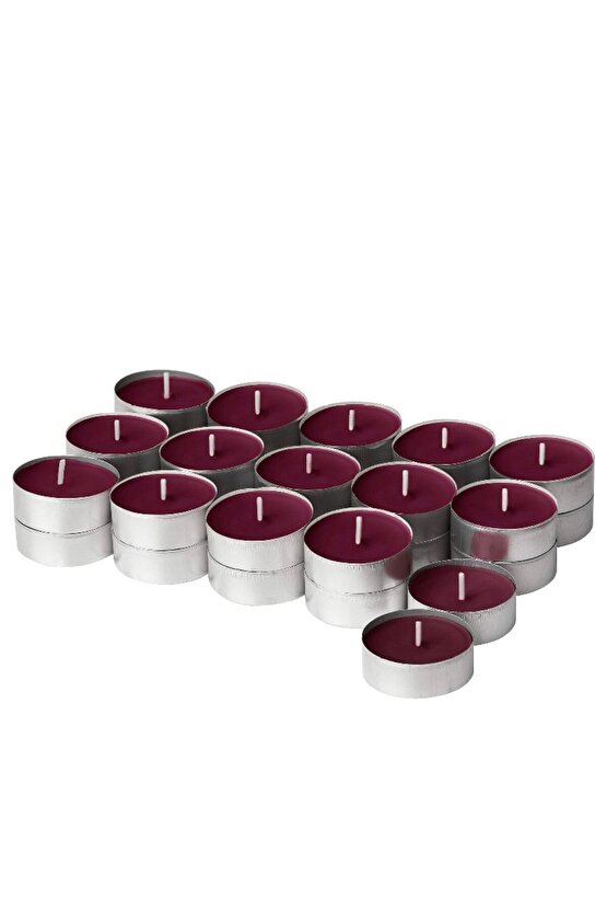 Störtskön Kırmızı 3.5 Saat Yabani Meyveler Kokulu Tealight Mum