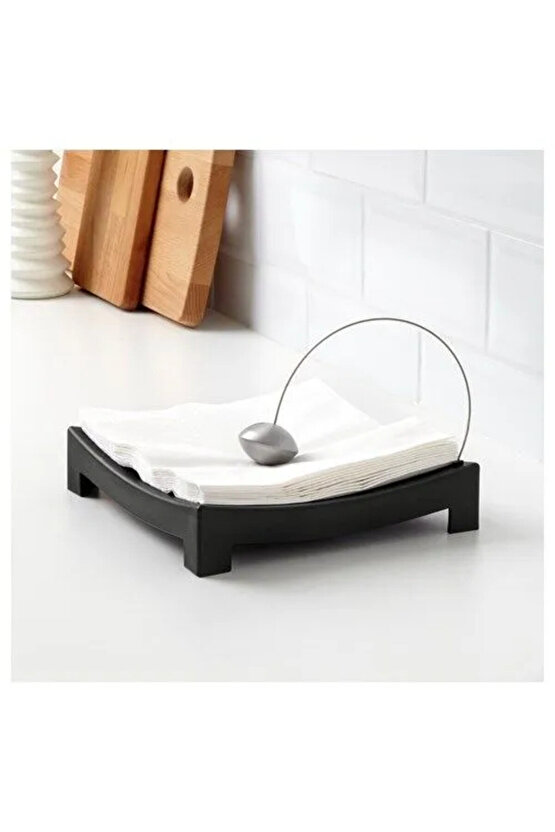 KNYCK METAL TOPLU PEÇETELİK SİYAH 22x22 CM